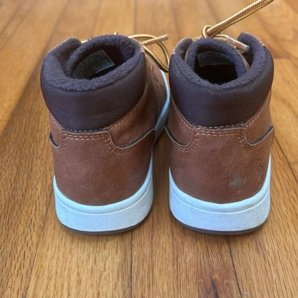Kids Ralph Lauren Faux leather sneaker - Picture 3 of 5